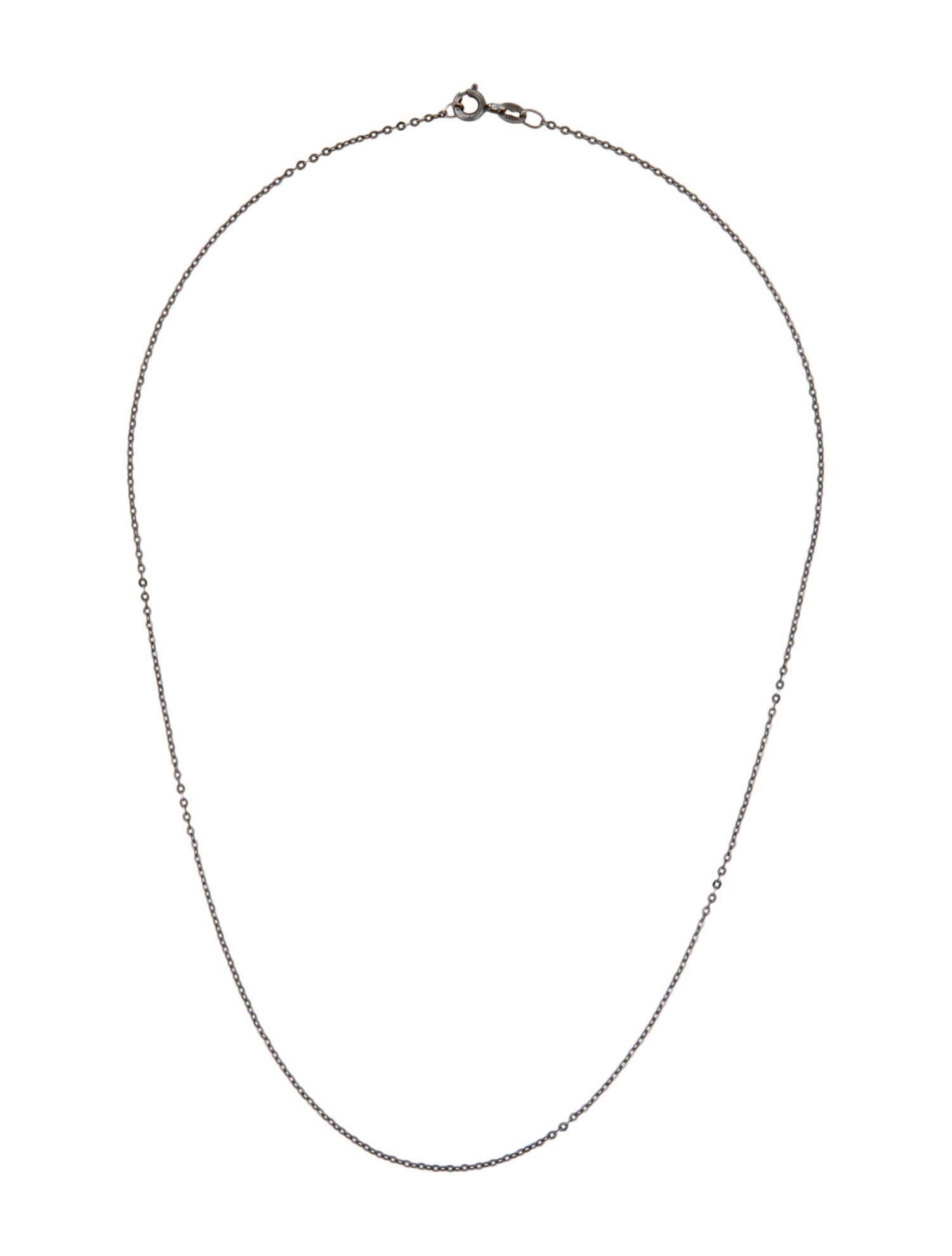 Necklace 18K Thin Lip link Necklace