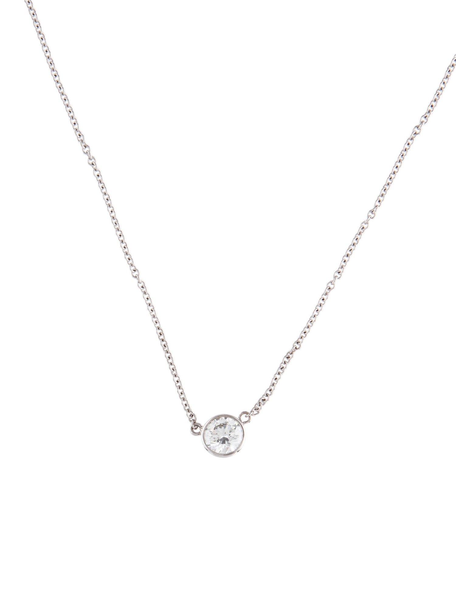 Necklace 14K 1.00ctw Lab-Grown Diamond Pendant Necklace