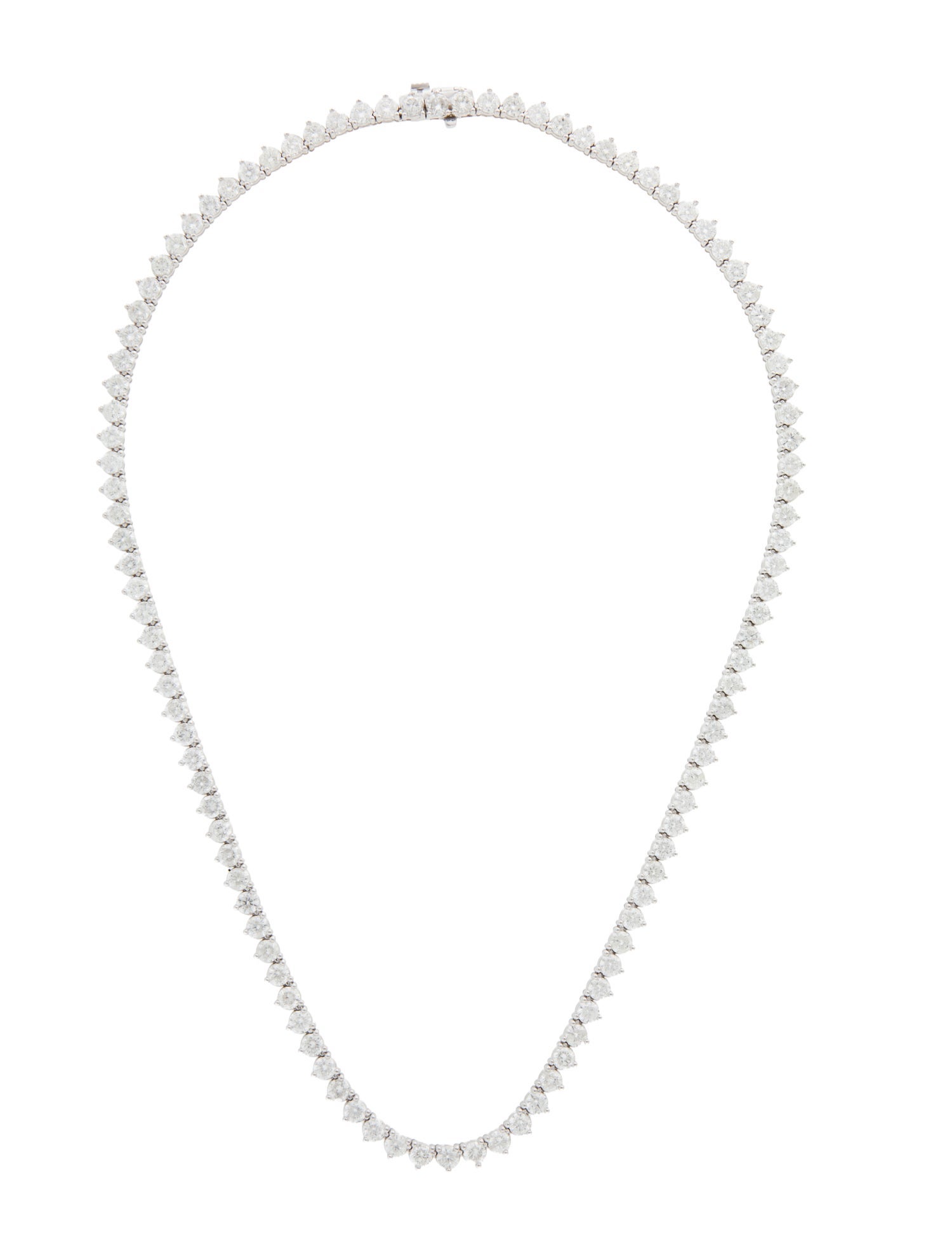 Necklace 14K 15.35ctw Diamond Tennis