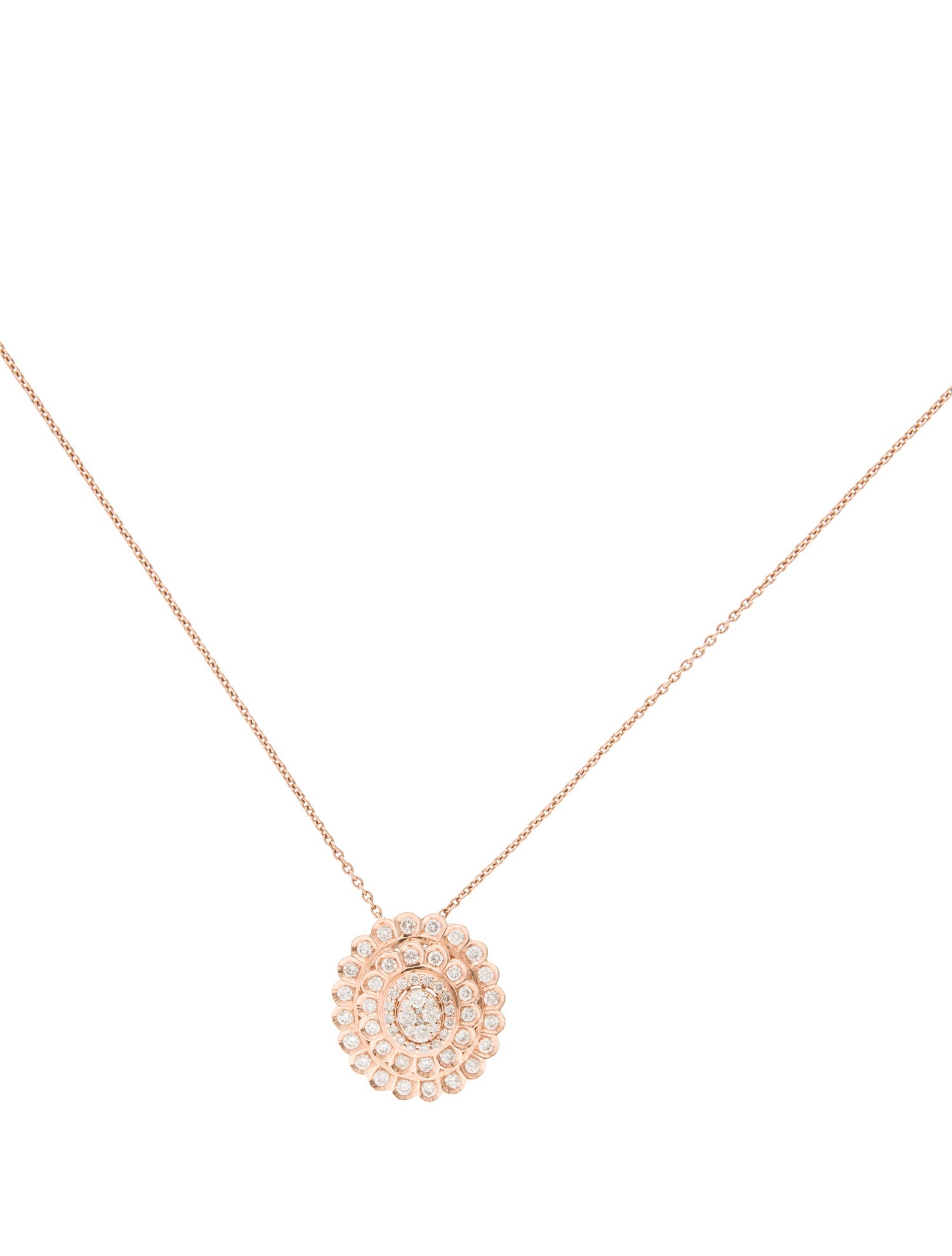Necklace 14K Diamond Pendant Necklace