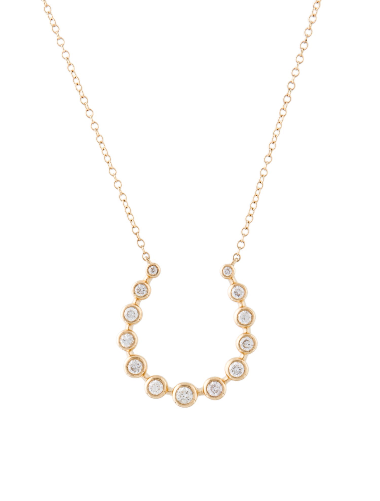 Necklace 14K Diamond Pendant Necklace