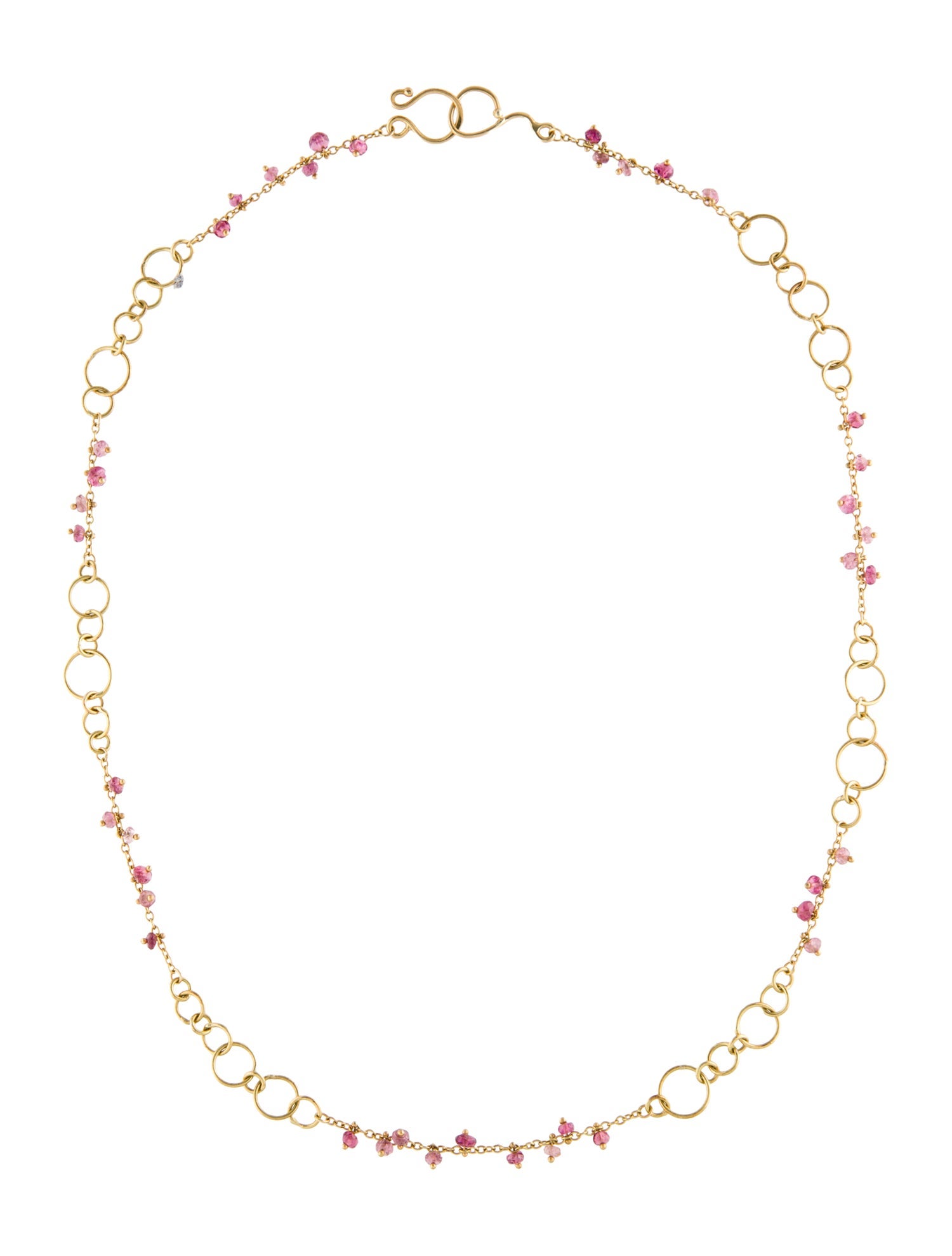Necklace 18K Tourmaline Collar Necklace