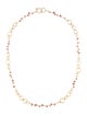 Necklace 18K Tourmaline Collar Necklace