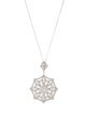 Necklace 18K 3.07ctw Diamond Pendant w/ 14K Necklace