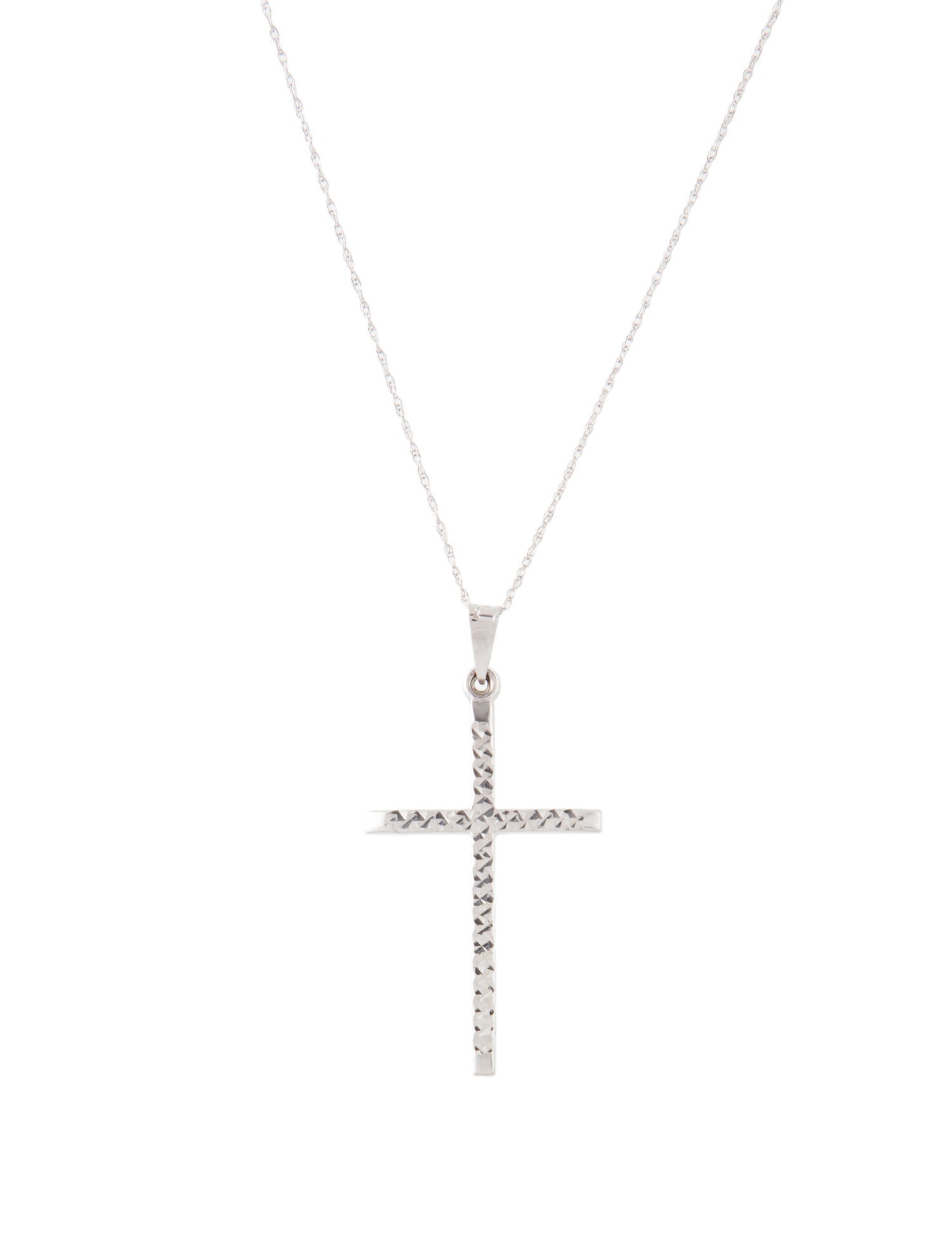Necklace 14K Cross Pendant Necklace