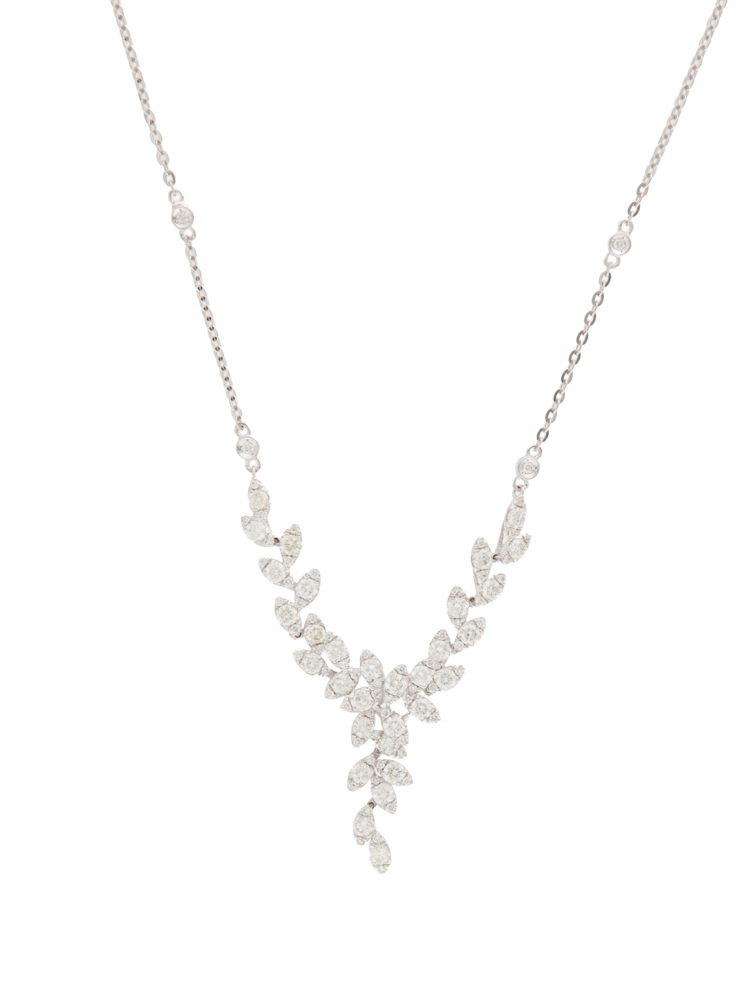 Necklace 14K 1.45ctw Diamond