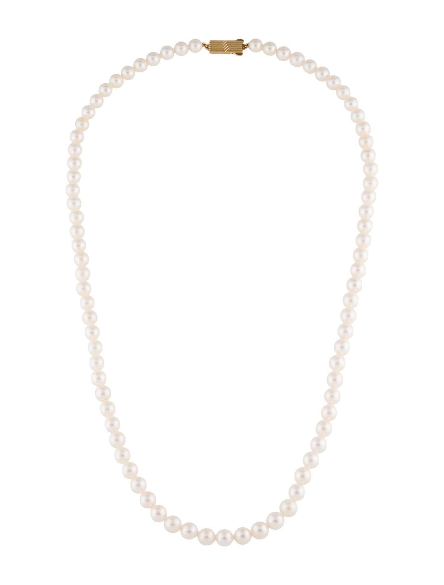 Necklace 14K Pearl Strand Necklace