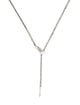 Necklace 14K Snake Lavalier Necklace