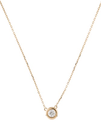 Necklace 14K Diamond Pendant Necklace