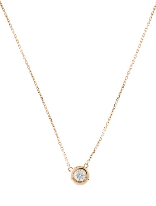 Necklace 14K Diamond Pendant Necklace