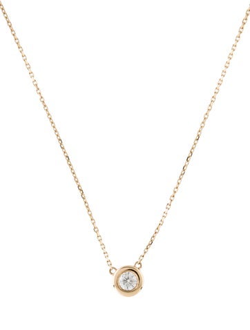 Necklace Pendant 14K Diamond