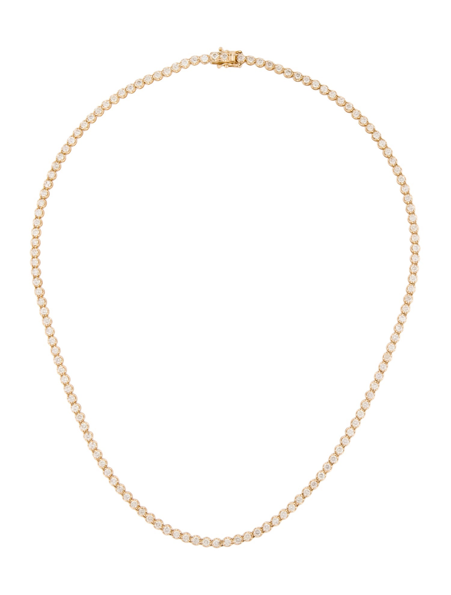 Necklace 14K 7.00ctw Diamond Crown Setting