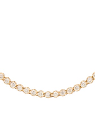 Necklace 14K 7.00ctw Diamond Crown Setting