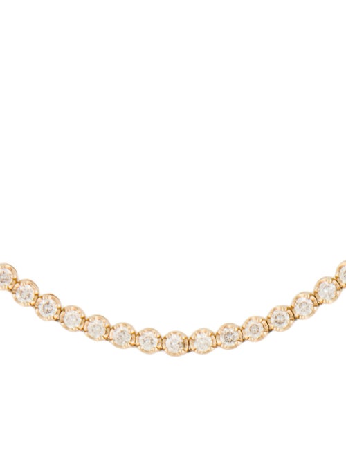 Necklace 14K 7.00ctw Diamond Crown Setting