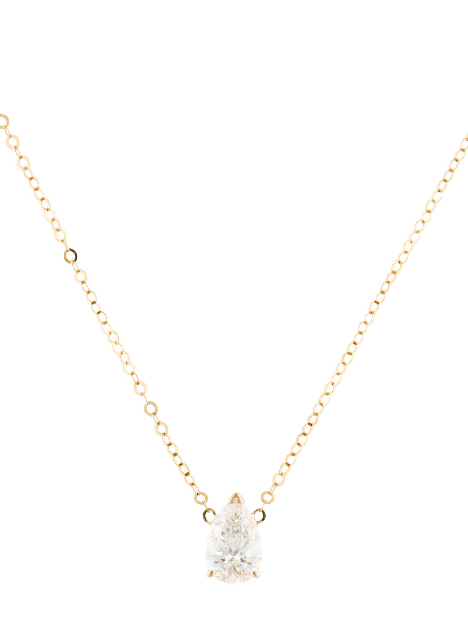 Necklace 14K 1.98ct Lab-Grown Diamond Pendant
