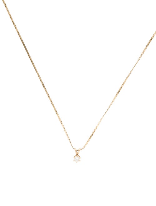 Necklace 14K Diamond Pendant Necklace