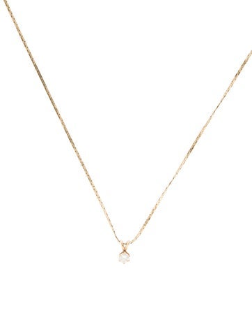 Necklace Pendant 14K Diamond