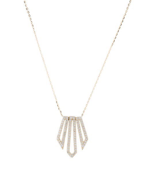 Necklace 14K Diamond Pendant Necklace