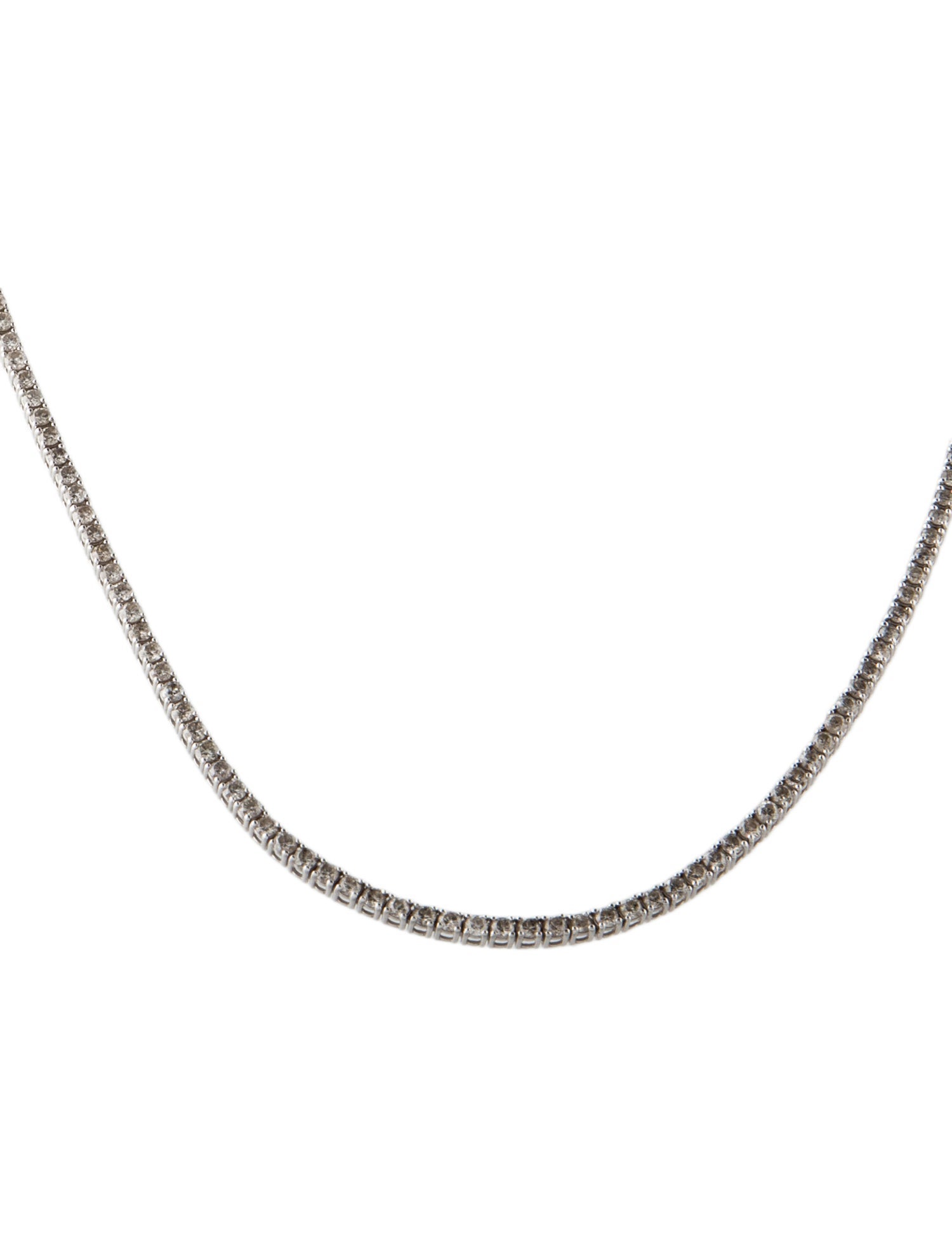 Necklace 14K 5.04ctw Diamond Tennis Chain Necklace