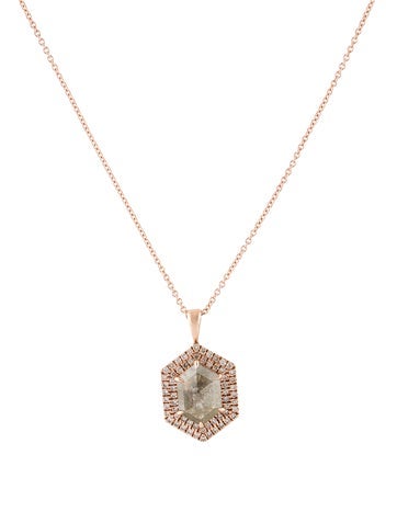 Necklace Pendant 14K Diamond