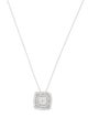 Necklace 14K 1.00ctw Diamond Pendant Necklace