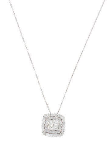Necklace Pendant 14K 1.00ctw Diamond