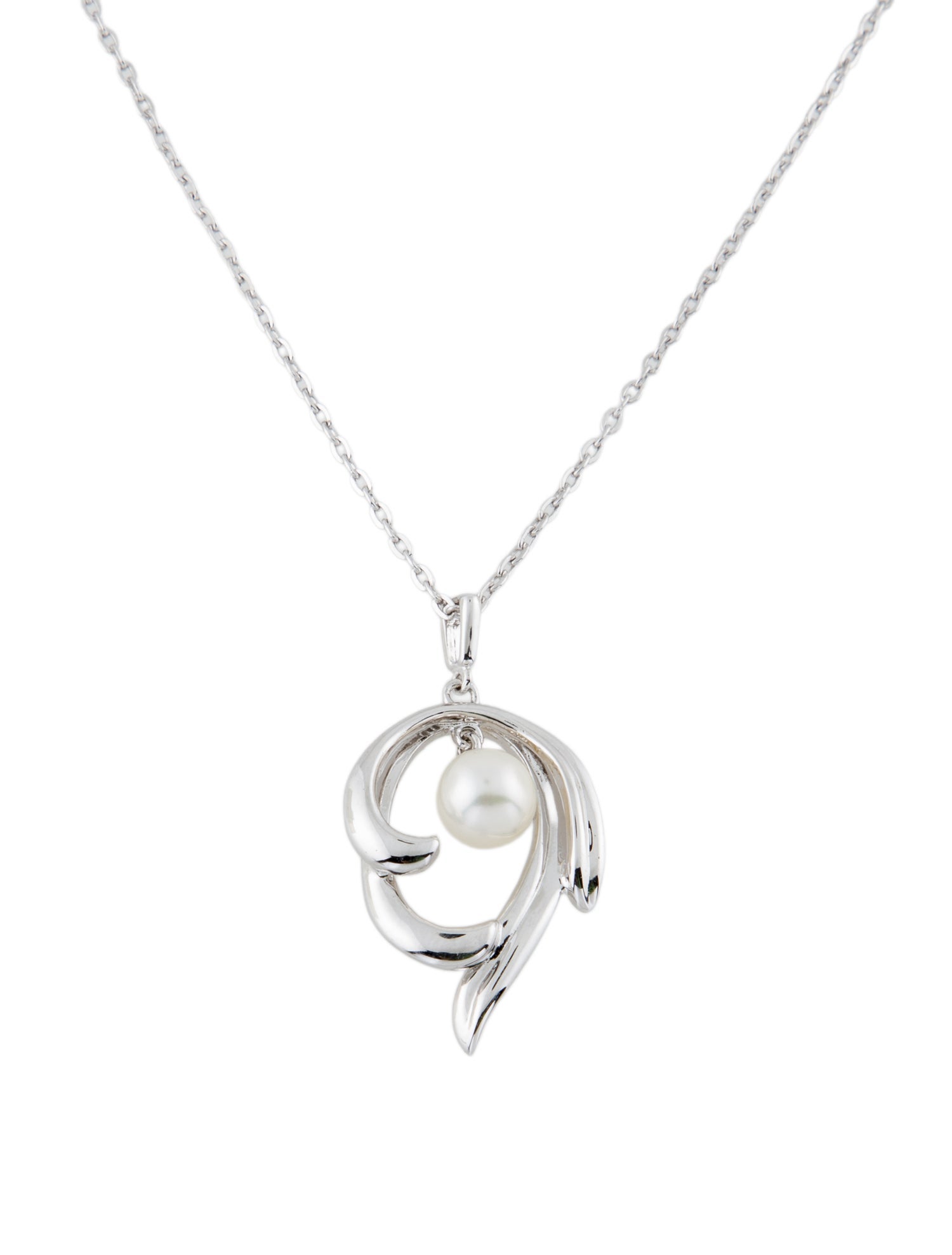 Mikimoto Pearl Drop Pendant Necklace