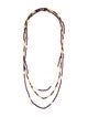 Necklace 18K Garnet Multistrand Necklace Set