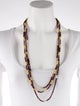 Necklace 18K Garnet Multistrand Necklace Set