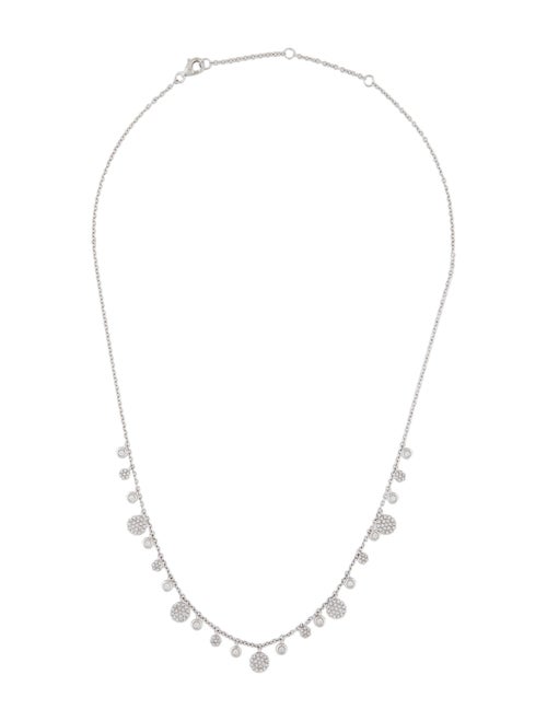 Necklace 14K Diamond Station Necklace
