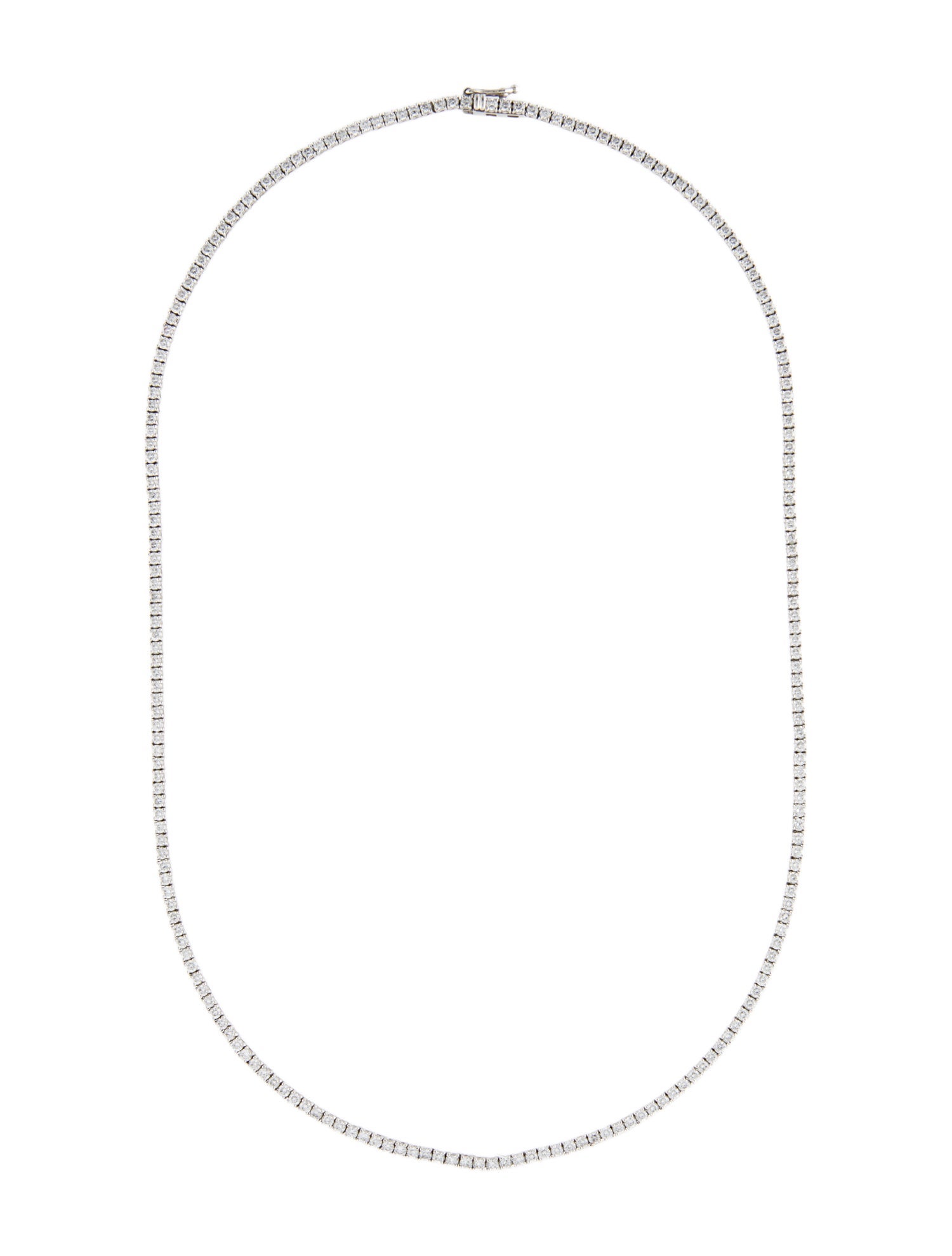 Necklace 14K 5.72ctw Lab-Grown Diamond Tennis Necklace