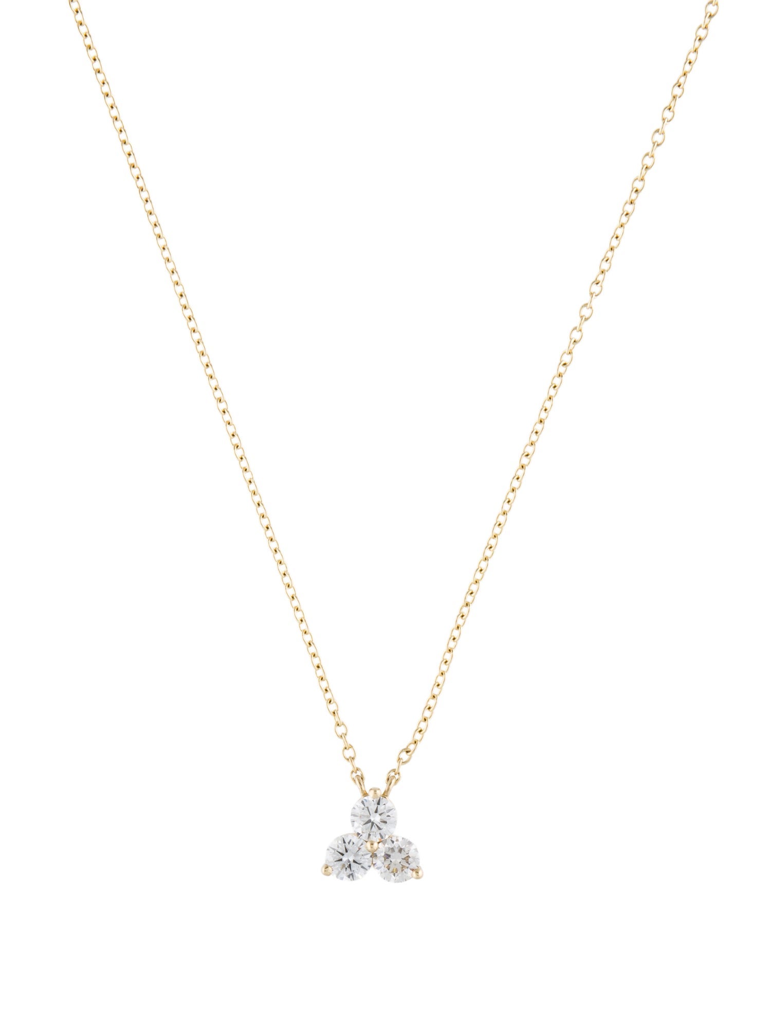 Necklace 14K 1.15ctw Lab-Grown Diamond Pendant