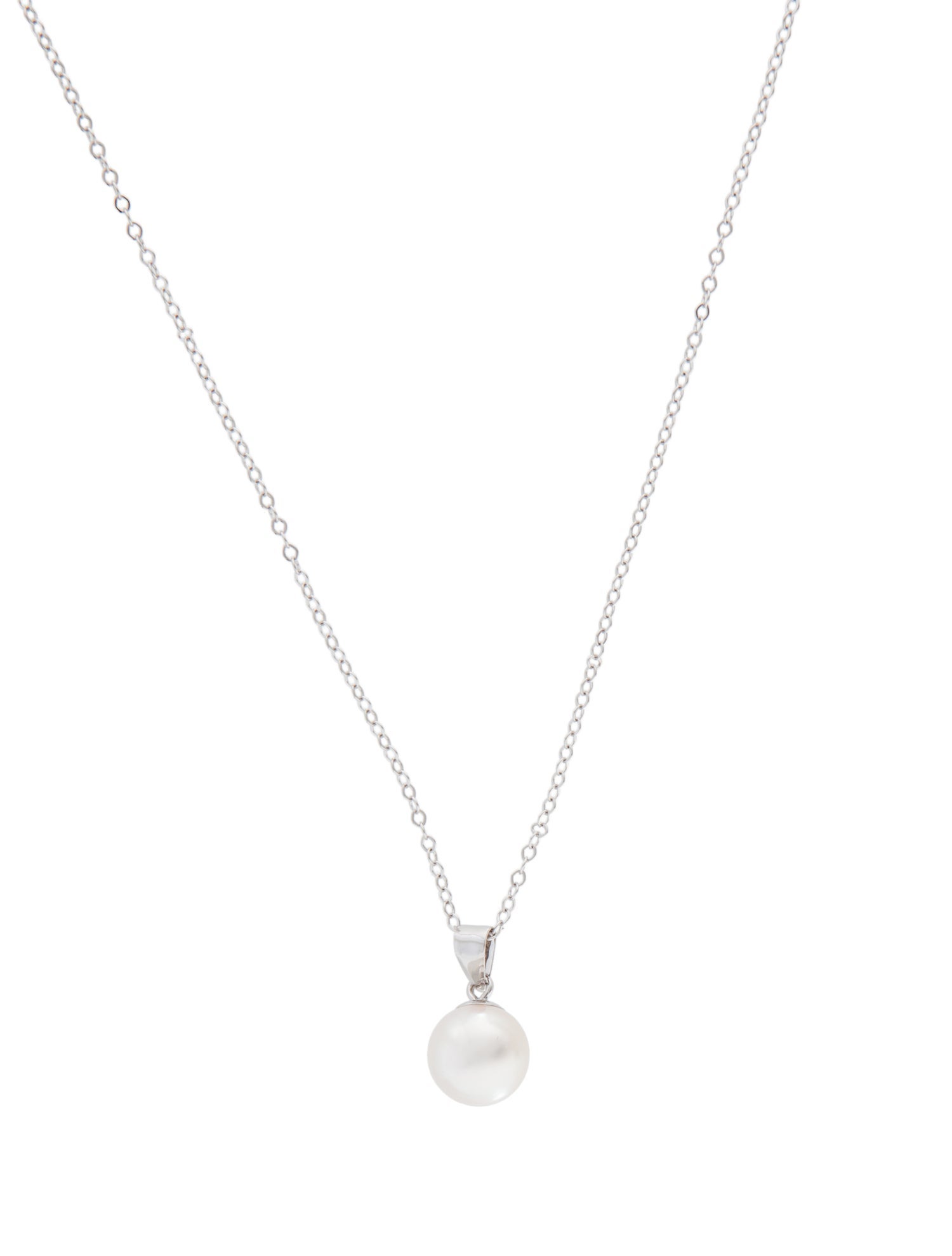 Necklace 14K Pearl Pendant Necklace