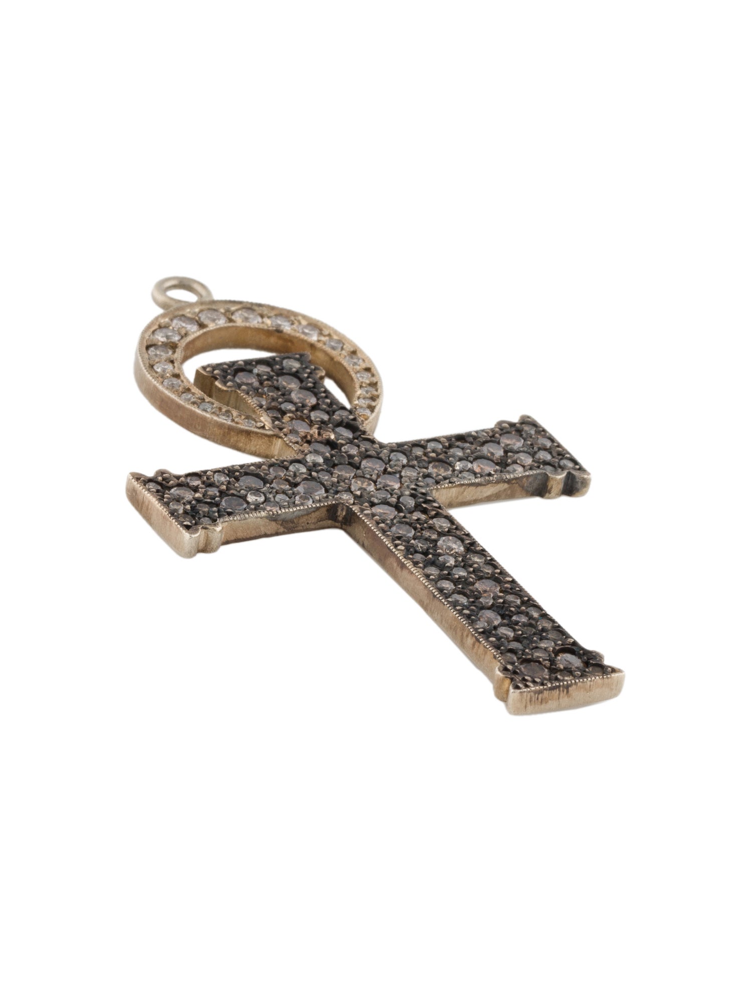 Necklace 14K Diamond Cross Pendant