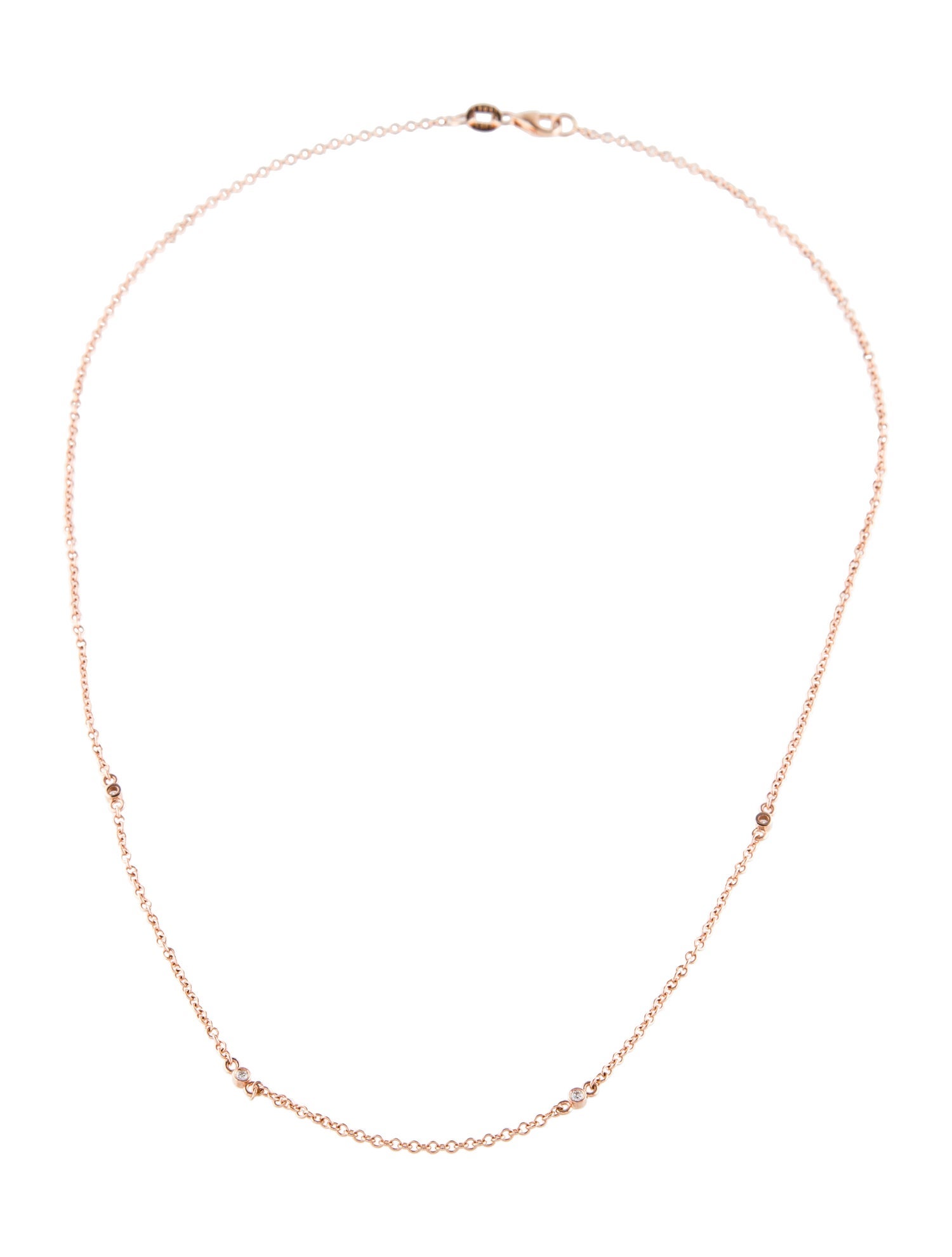 Necklace 14K Diamond Chain Necklace