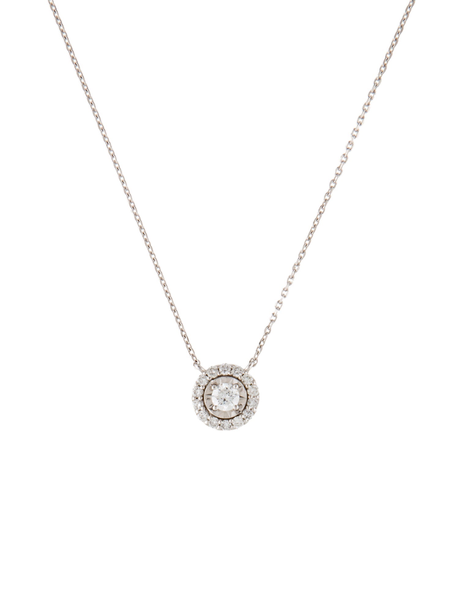 Necklace 14K Diamond Pendant Necklace