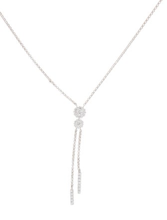 Necklace 14K Diamond Lariat