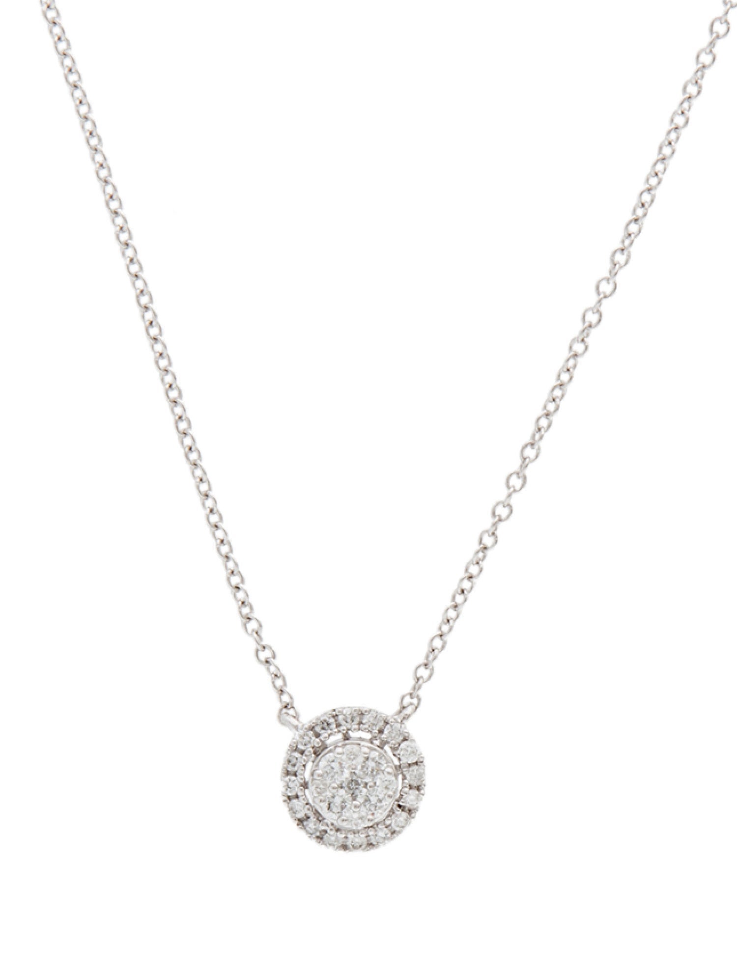 Necklace 14K Diamond Pendant Necklace