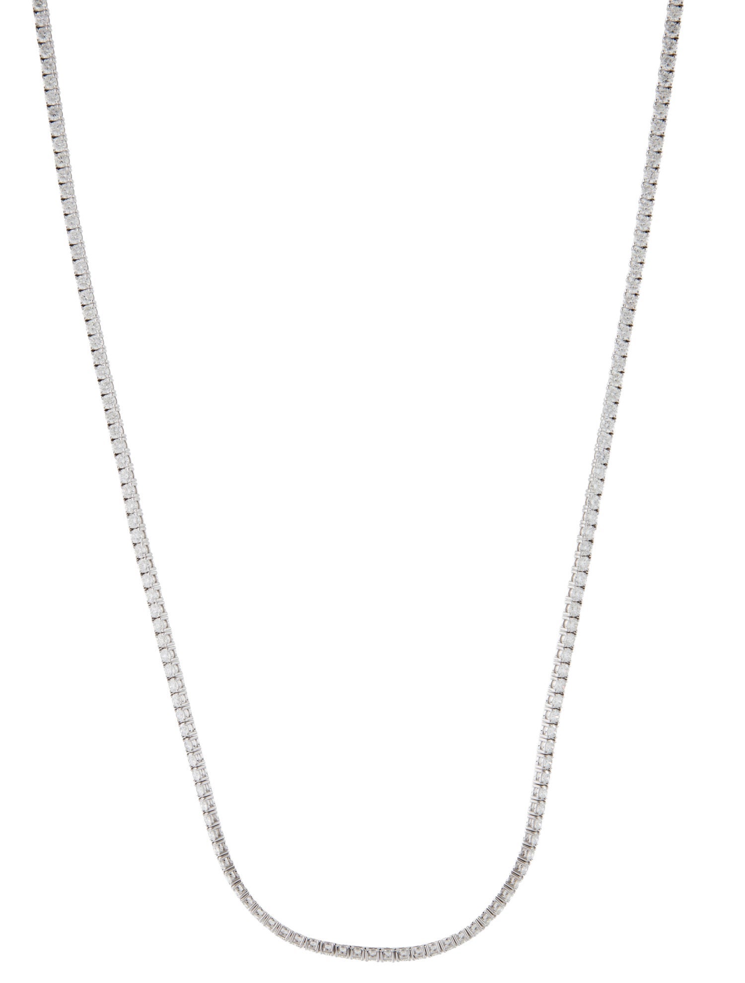 Necklace 14K 33.75ctw Diamond Tennis Chain