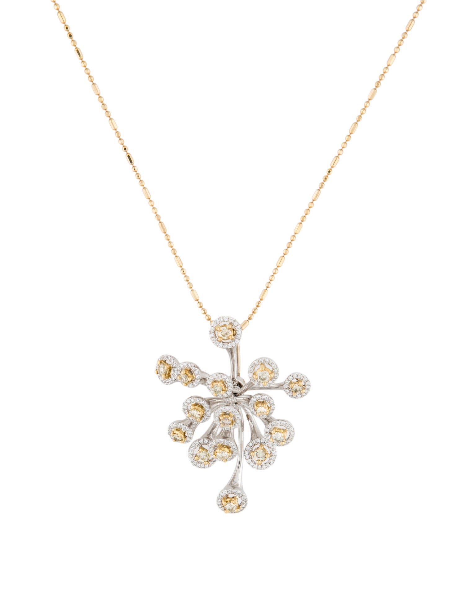 Necklace 18K Diamond Pendant