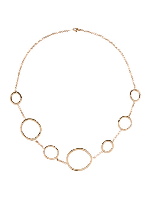 Necklace 18K Diamond Station Necklace