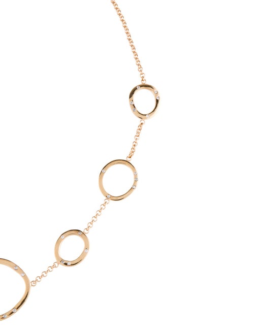 Necklace 18K Diamond Station Necklace