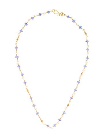 Necklace Bead Strand 22K Tanzanite