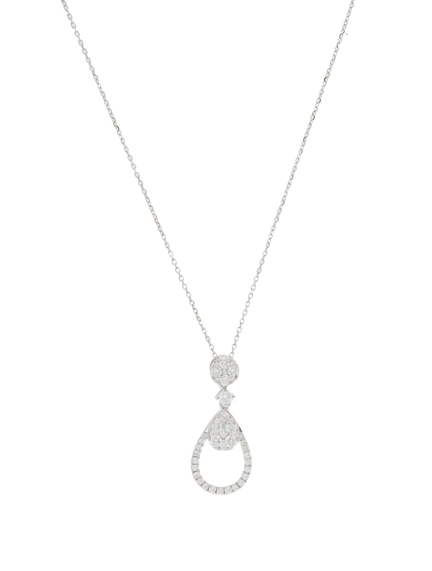 Necklace 14K Diamond Pendant Necklace