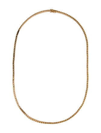 Necklace 14K 6.09ctw Sapphire Collar