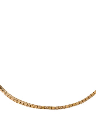 Necklace 14K 6.09ctw Sapphire Collar