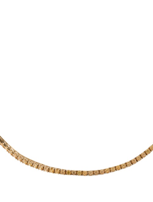 Necklace 14K 6.09ctw Sapphire Collar