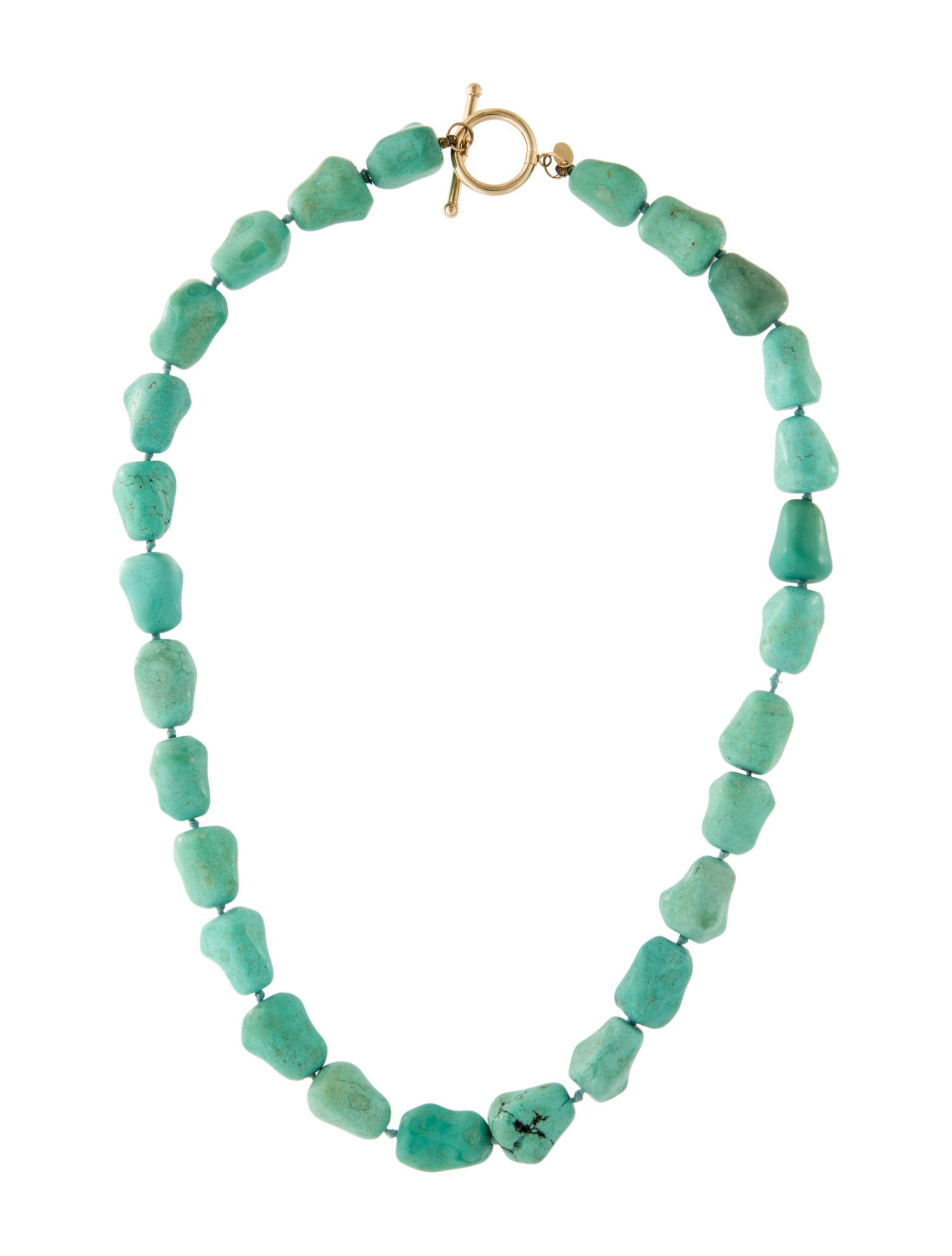 Necklace Zoe B 14K Turquoise Bead Strand