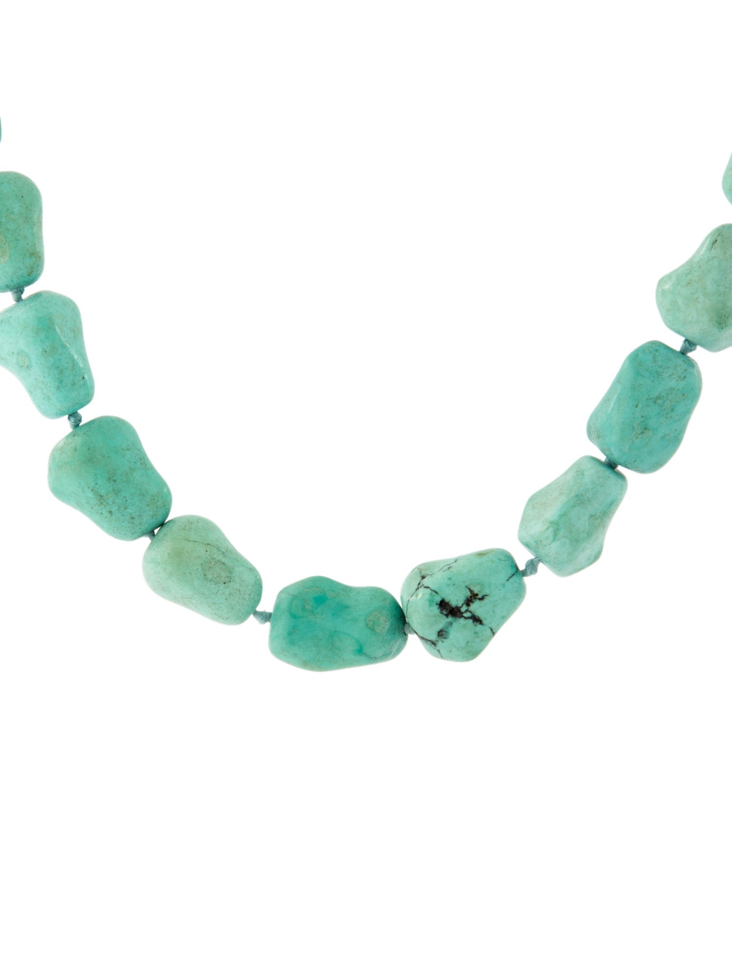 Necklace Zoe B 14K Turquoise Bead Strand