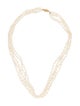 Necklace 14K Pearl Multi-Strand Necklace